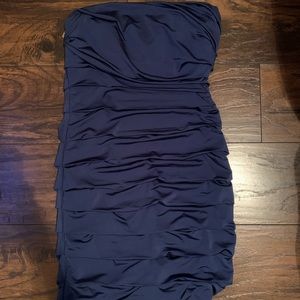 Scrunchy Strapless Dress